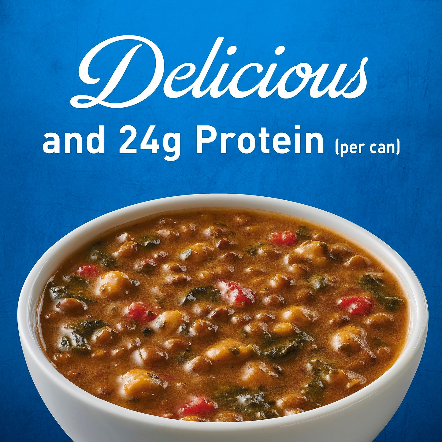 Progresso Mediterranean-Style Lentil Protein Soup, Vegetarian, 19 Oz. (Pack Of 12)