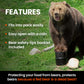 NO-FED-BEAR Bear Resistant Canister - 2 Gallons, Multi, Model BRCWC, Ideal for Hiking, Camping, Backpacking, and Hunting Food Storage