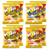 [Ottogi] Ppushu Ppushu Korean Ramen Snack Variety Pack, Crush To Eat Noodle,Bbq, Bulgogi, Grilled Chicken, Spicy Rice Cake Flavors, 3.17Oz (90G) X 8 Pack,Crunch & Shake Noodle Snack