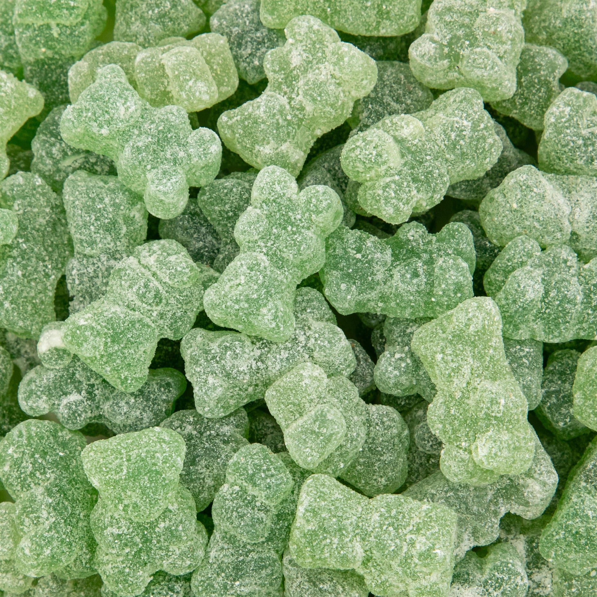 Sour Bears Gummy Candy | 1 Pound Bag | Dye Free Candy | Gelatin Free Soft Green Candies | Jelly Bears For Party Favors And Dessert Decorating | Green Apple Flavor