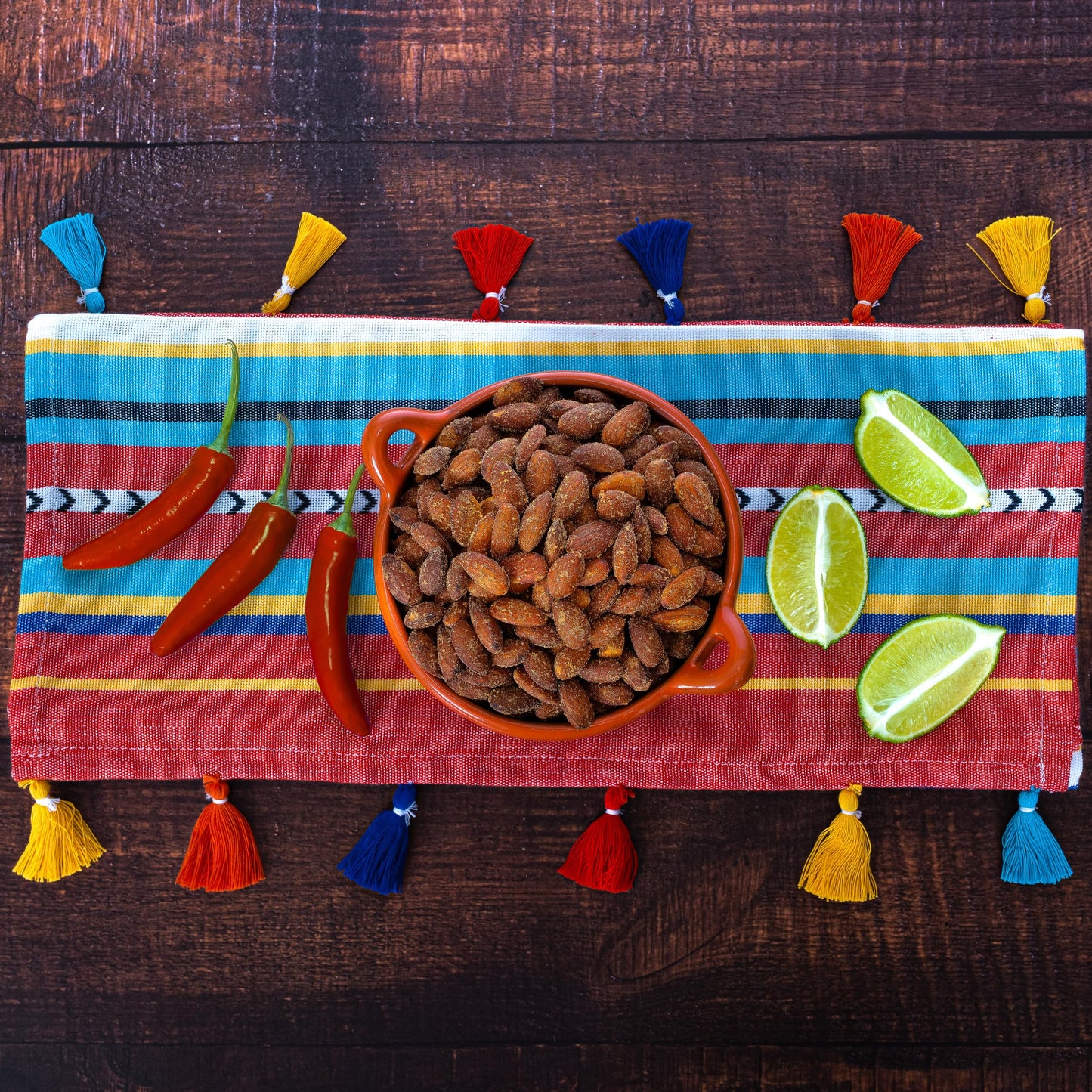 Blue Diamond Almonds, Single Serving Chile N Lime Flavored Snack Nuts Great For Road Trips, Lunches, And On-The-Go, 12 Packs, 1.
