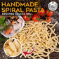 Morelli Spiral Pasta - Organic Premium Durum Wheat Semolina Italian Pasta From Italy - Protein-Rich, Ancient Grains, All Natural