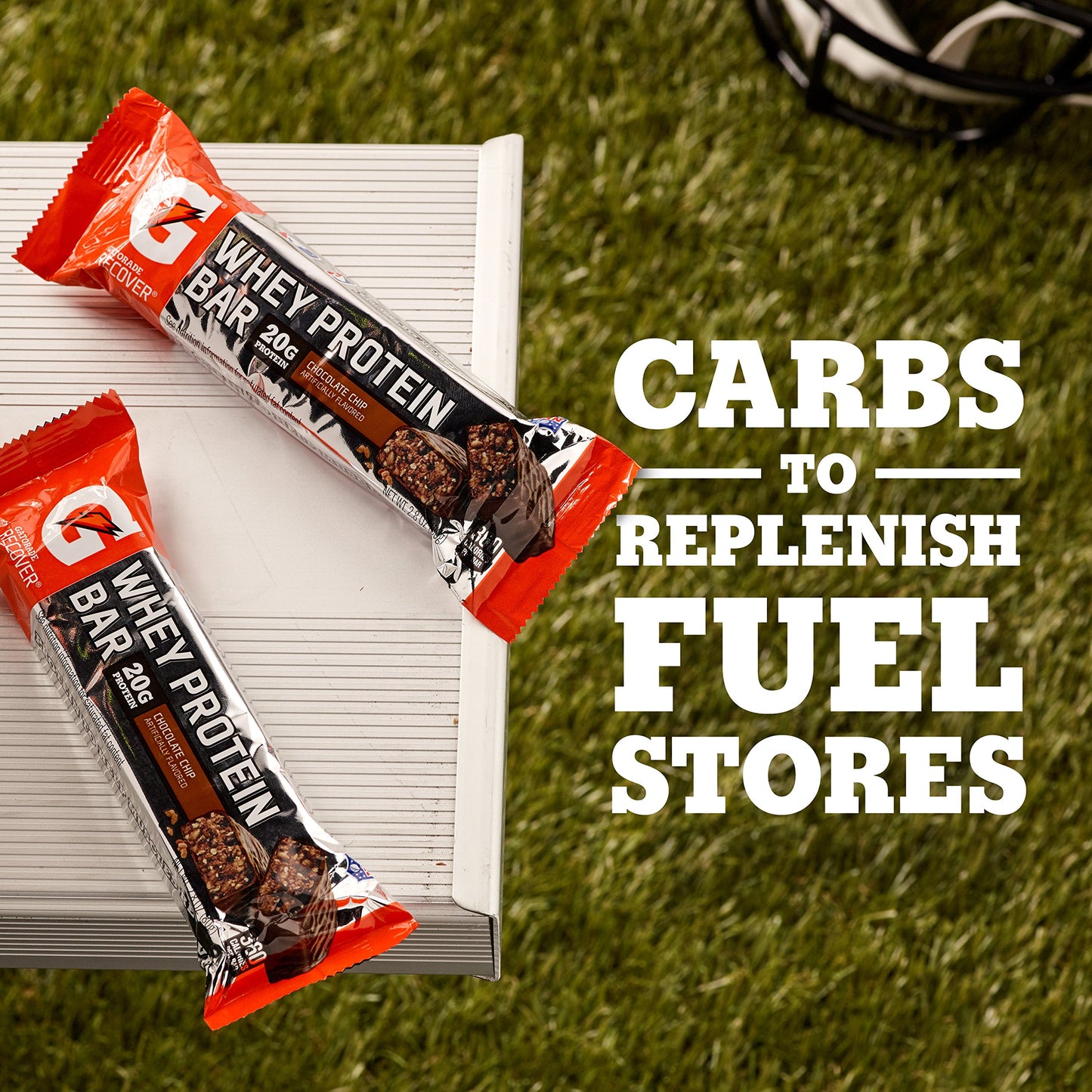 Gatorade Whey Protein Bars, Variety Pack, 2.8 Oz Bars , 18 Count (Pack Of 1)