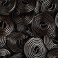 Italian Black Licorice Wheels | 1-Pound Bag | Broadway Wheels Retro Treats