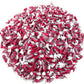 Bulk Strawberry Flavor Tootsie Roll Frooties Chewy American Taffies Candy Individually Wrapped In Resealable Assortit Bag 5 Lb 735+Pcs (80-Oz) - Made In Usa