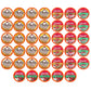 Two Rivers Coffee Ice Cream Flavored Coffee Pods, Variety Sampler Pack, 40 Count, Compatible with Keurig 2.0, Ice Cream Coffee