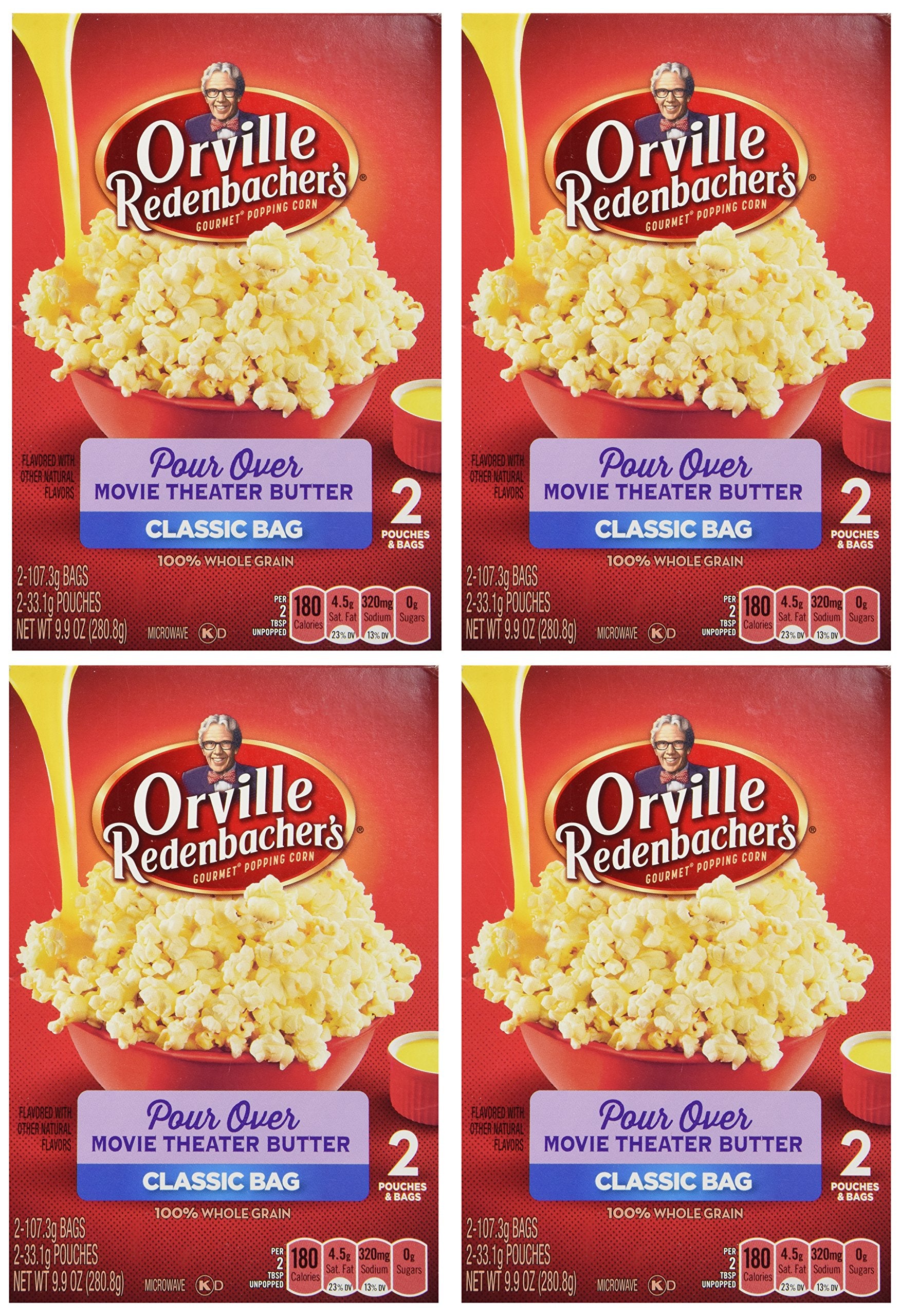 Orville Redenbacher, Pour Over Movie Theater Butter Popcorn, 9.9Oz Box (Pack ...