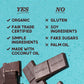 Alter Eco Mint Creme Truffle Thins, Chocolate Bar With Gooey Ganache Truffle Filling, Gluten-Free, Non-Gmo Snacks, No Additives Or Artificial Sweeteners, Fair Trade, Recyclable Packaging (12-Pack Mint Creme)