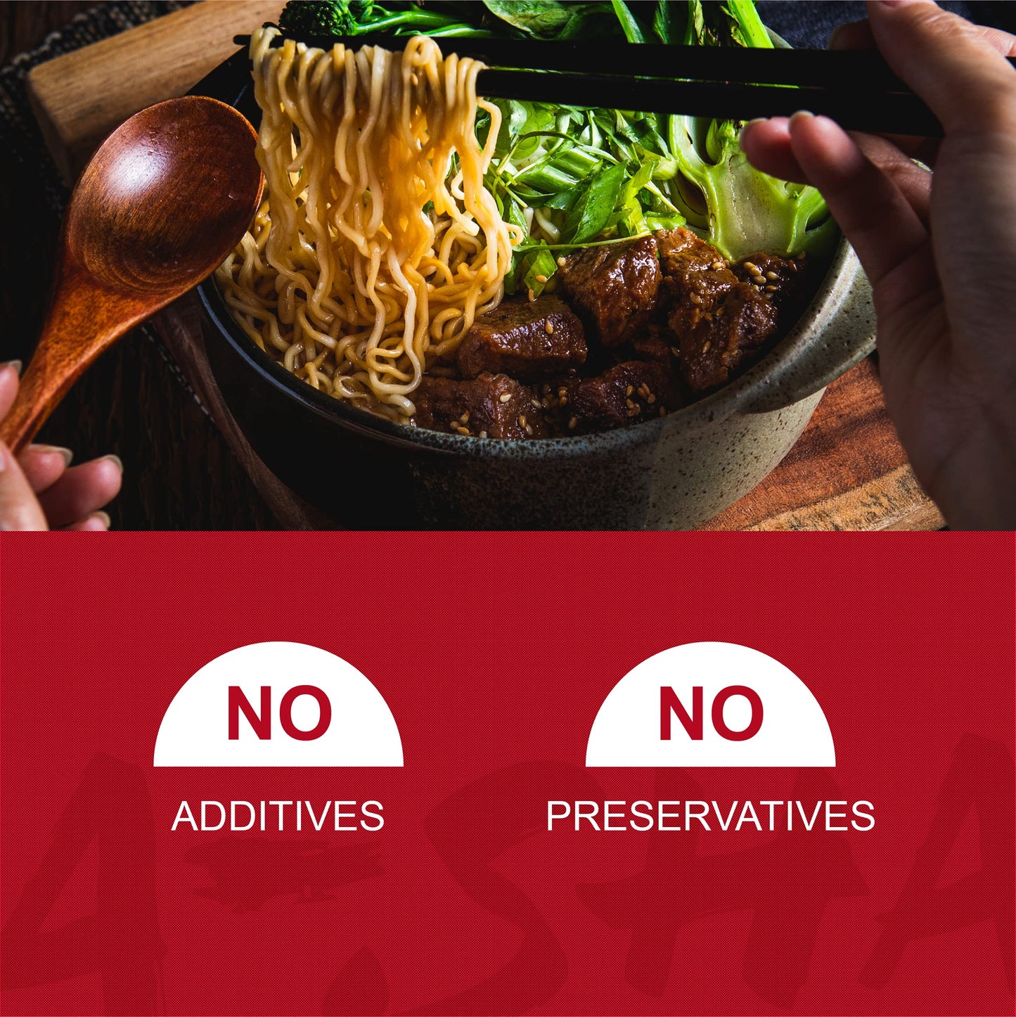 A-Sha Healthy Ramen Noodles With Original Soy Sauce - Chewy Tainan Thin Sized Noodles, 1 Bag(5 Servings)