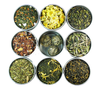 Greenhilltea Loose Tea Samples (Classic 9 Tea Sampler)