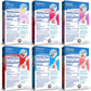 Wylers Light Drink Mix Variety Pack, 48 Sticks, Includes Pink Lemonade, Strawberry Lemonade, Fruit Punch, Cherry, Raspberry