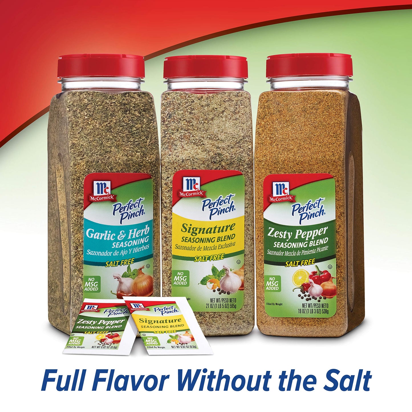 McCormick Perfect Pinch Signature Seasoning Packets, 500 count - 500 Count Packets of Signature Seasoning Blend Made With 14 All