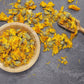 Calendula Tea 1LB (16Oz) 100% CERTIFIED Organic Whole Flower Calendula Herbal Tea (Calendula Officinalis)  Caffeine Free in 1 lbs. Bulk Resealable Kraft BPA free Bags from U.S. Wellness