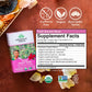 Organic India Tulsi Sweet Rose Herbal Tea - Holy Basil  Stress Relieving & Magical  Immune Support  Adaptogen  Vegan  USDA Certified Organic  Non-GMO  Caffeine-Free - 18 Infusion Bags  1 Pack