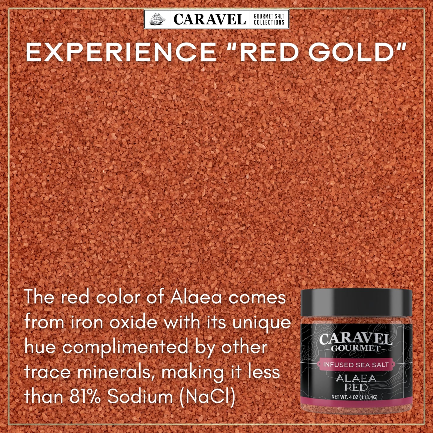 Pacific Sea Salts 2-pack - Hawaiian Alaea Red & Black Lava - Infused With Baked Red Alaea Clay & Activated Charcoal - Flavorful,