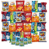 Snack Box Variety Care Pack - College Student Care Package, Crackers, Granola Bars And Candy Gift Box (30 Count)