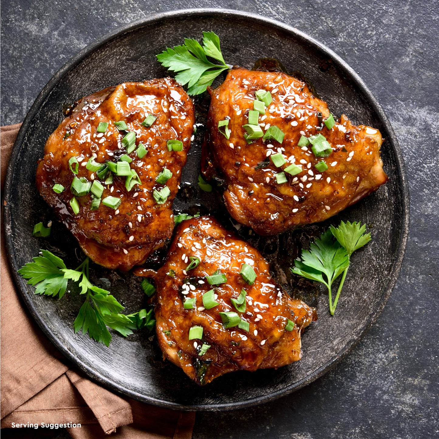Just Bare Natural Fresh Chicken Thighs | No Antibiotics Ever | Bone-In | 1.25 LB