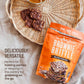 Brownie Brittle - Salted Caramel Thin and Crispy Sweet Snacks (Pack of 6, 5 oz), Rich Gourmet Brownie Bites Dessert