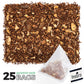 Tealyra Rooibos Coconut Vanilla Chai Herbal Tea - Caffeine-Free - 25 Bags - Pyramids Sachets