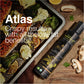 A ATLAS OLIVE OILS Organic Extra Virgin Olive Oil Spray, 5.4 fl oz, Cold Pressed, Polyphenol Rich, Non-Stick Cooking Spray