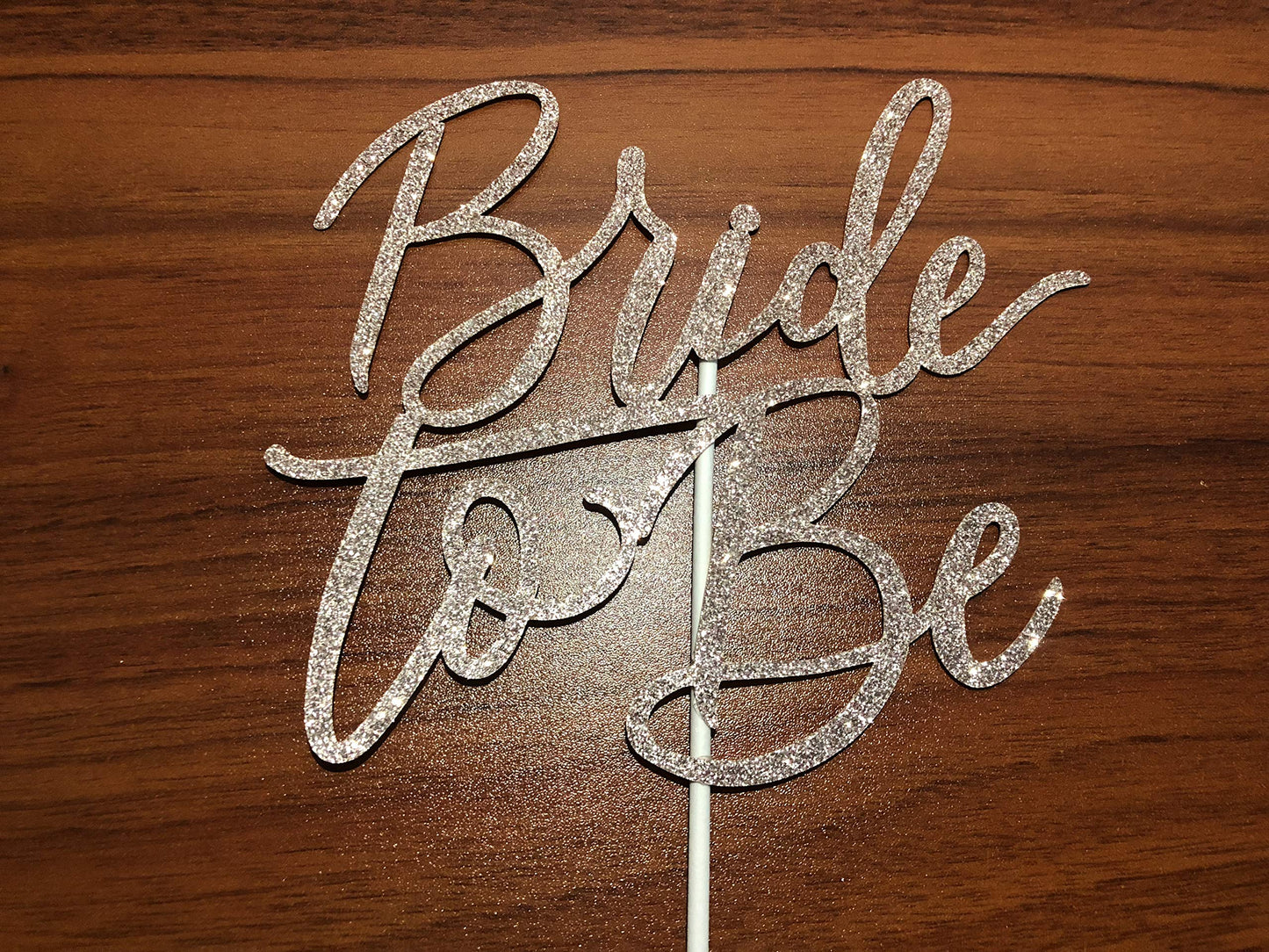 Rose Gold Glitter Bride To Be Cake Topper, Bridal Shower Cake Topper, Bridal Shower Toppers, Bride To Be Cake Toppers For Bridal