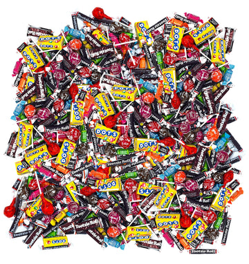 Wholesale Assortment Tootsie Roll Dots Fruit Chews Tootsie Pops Variety Mix 170-Ounce 415-Piece Bag