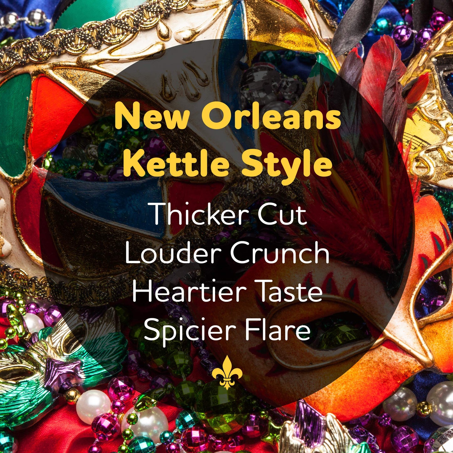 Zapps New Orleans Kettle-Style Potato Chips, Regular - Crunchy Chips With A Salty, Delicious Flavor, Great For Lunches Or Snacki