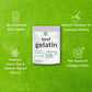 DEAL dietary product Unflavored Beef Gelatin Powder Natural Thickener 16 Ounce Non-GMO Keto Friendly