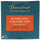 Teeccino Dandelion Caramel Nut Tea - Caffeine Free Herbal Tea, 10 Count, Gluten Free, Model 72346015