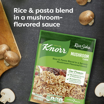 Knorr Rice Sides Dish, Mushroom, 5.5 Oz (Pack Of 8)