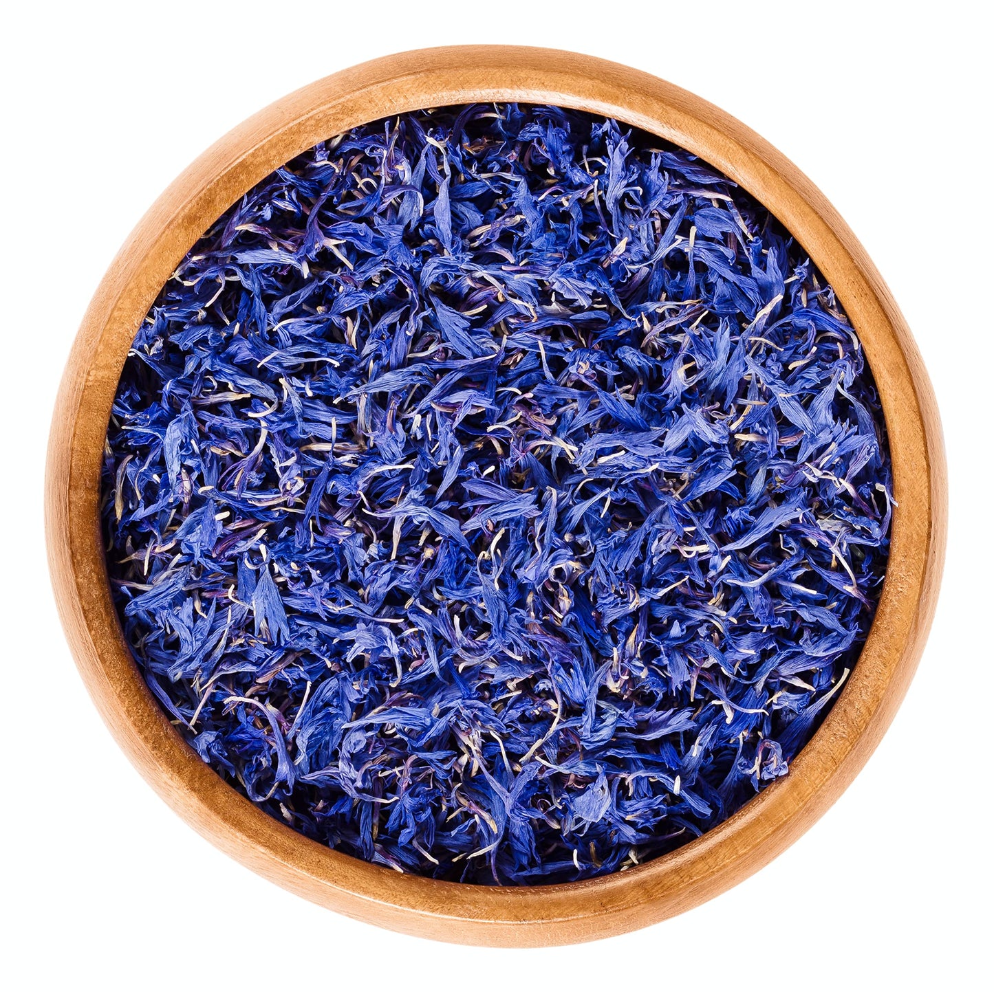 Pure Blue Cornflower Petals - 100% Natural Centaurea Cyanus - Dried, Grown In Germany Herbal Cornflower Flowers For Cupcakes, La