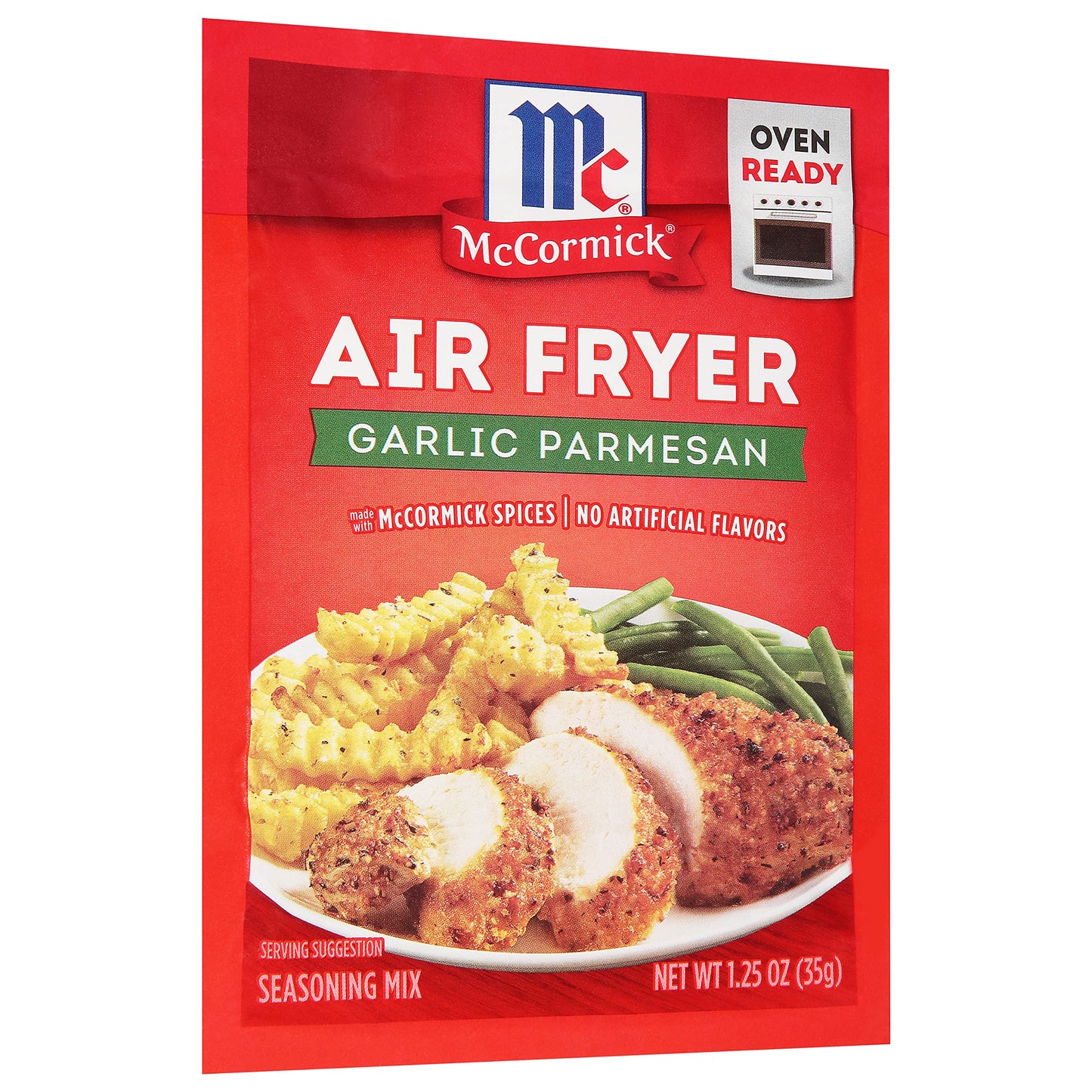 Mccormick Air Fryer Garlic Parmesan Seasoning Mix, 1.25 Oz (Pack Of 12)