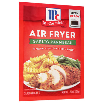 Mccormick Air Fryer Garlic Parmesan Seasoning Mix, 1.25 Oz (Pack Of 12)