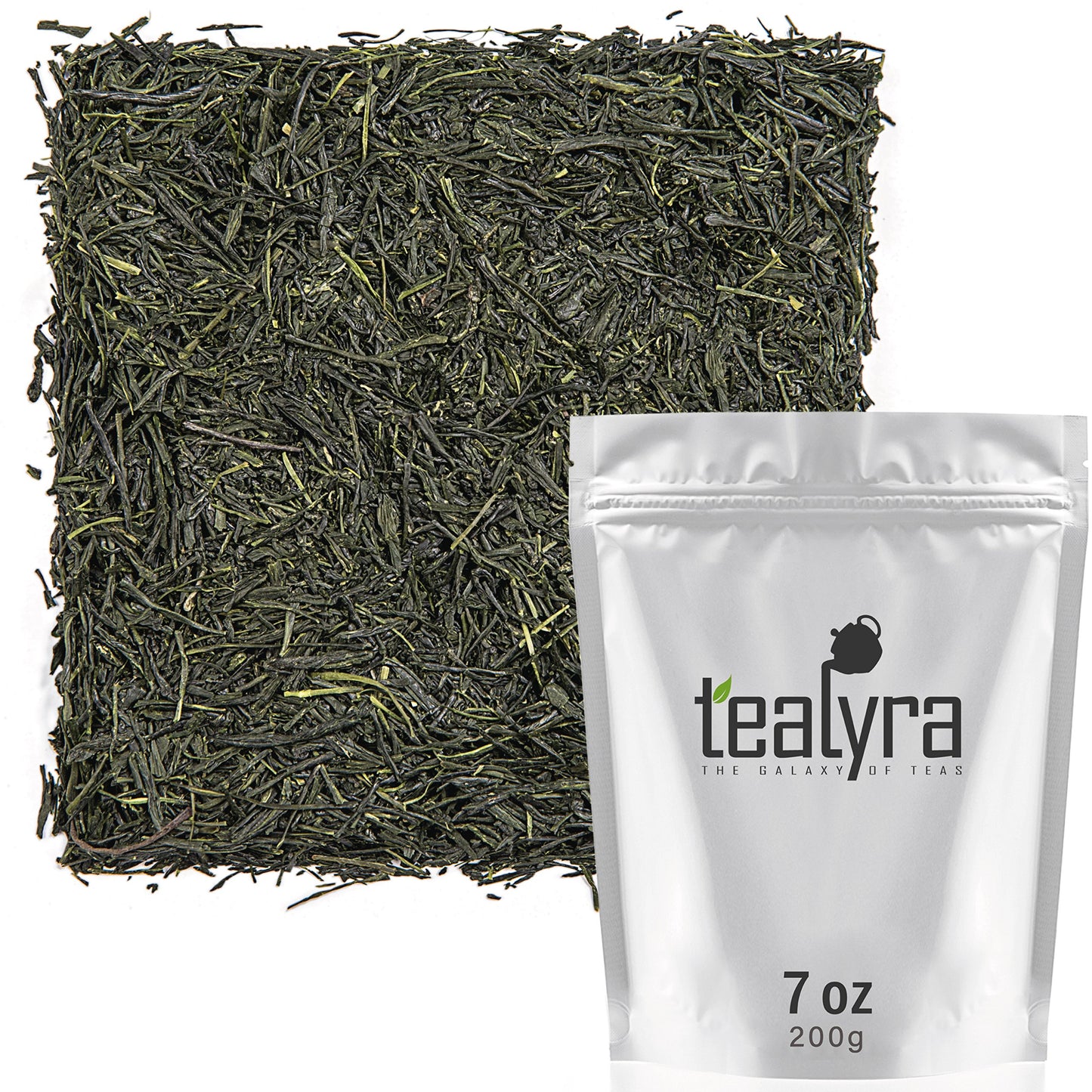 Tealyra Gyokuro Green Tea - Handmade Premium Loose Leaf - 200g (7.05 oz) - Grown in Yame, Japan - Medium Caffeine