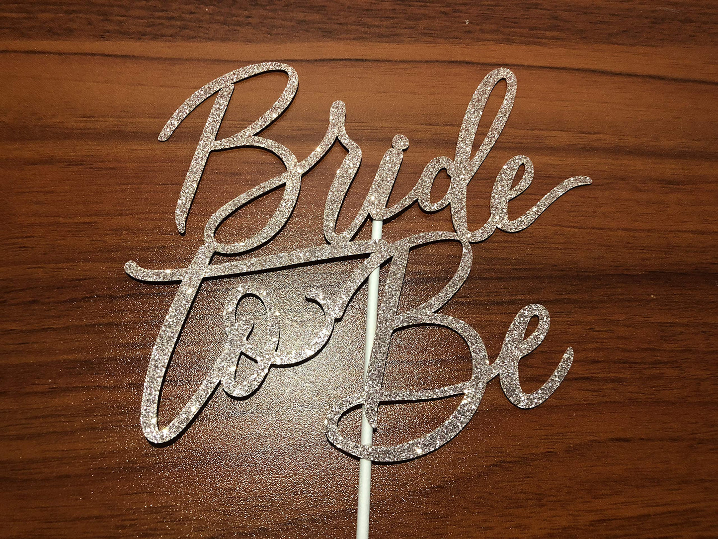 Rose Gold Glitter Bride To Be Cake Topper, Bridal Shower Cake Topper, Bridal Shower Toppers, Bride To Be Cake Toppers For Bridal