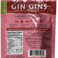 The Ginger People GIN GINS Apple Chewy Ginger Candy - Spicy Apple Flavor, 3 oz Bags, Pack of 3