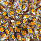 KIDU Root malt-inspired Barrels Hard Candy - Old Fashioned Candy - 2 Pound Bulk - Individually Wrapped - Brown