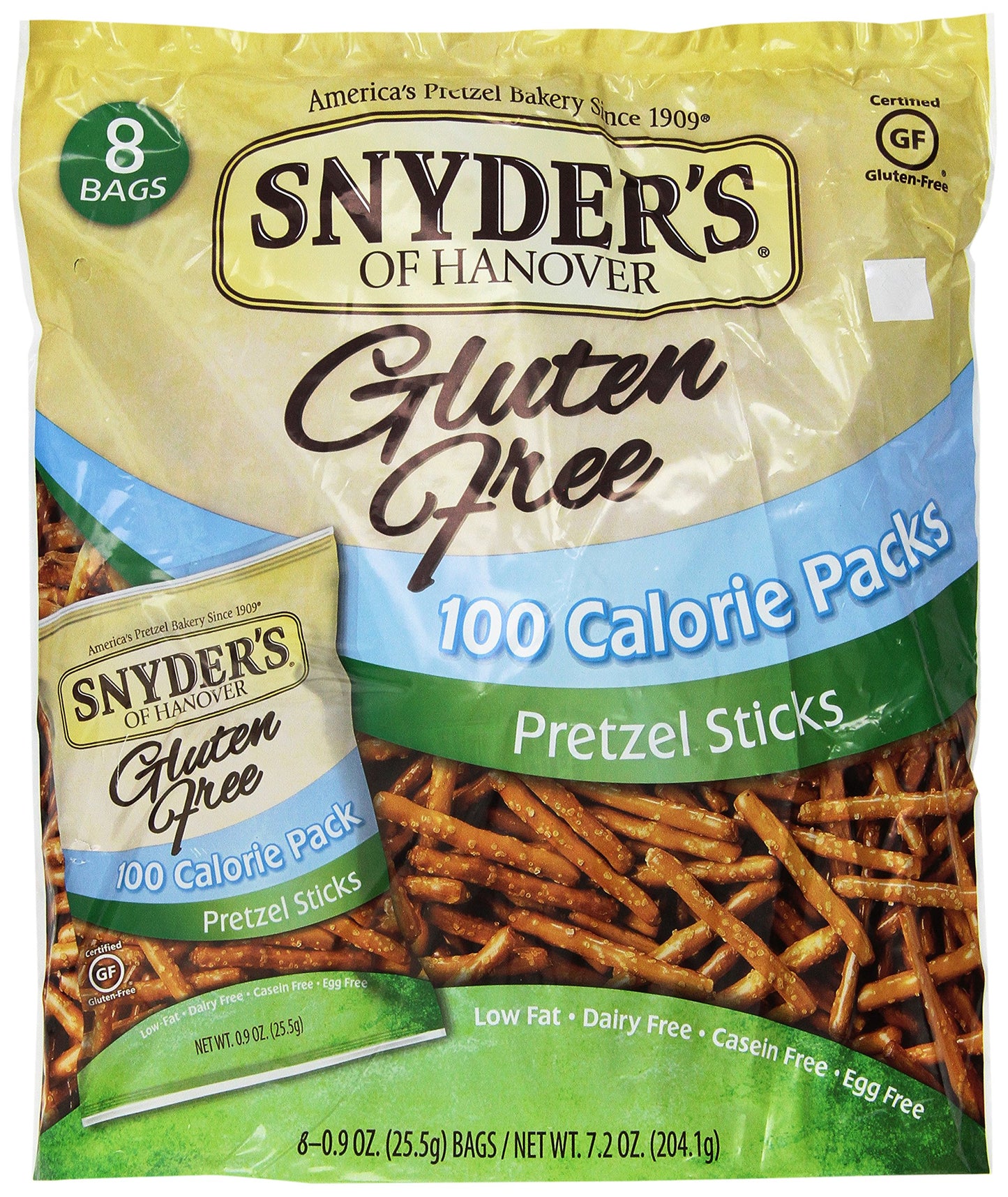 Pretzel,Stick,Gf,100 Cal