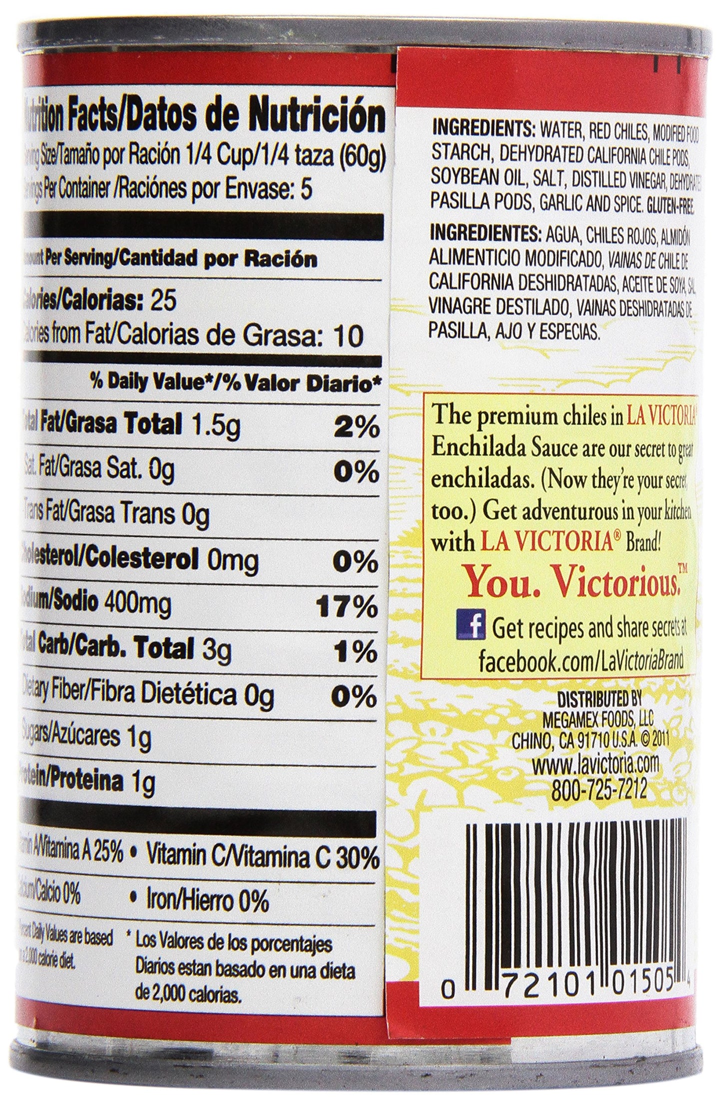 La Victoria Enchilada Sauce, Mild, 10 Oz