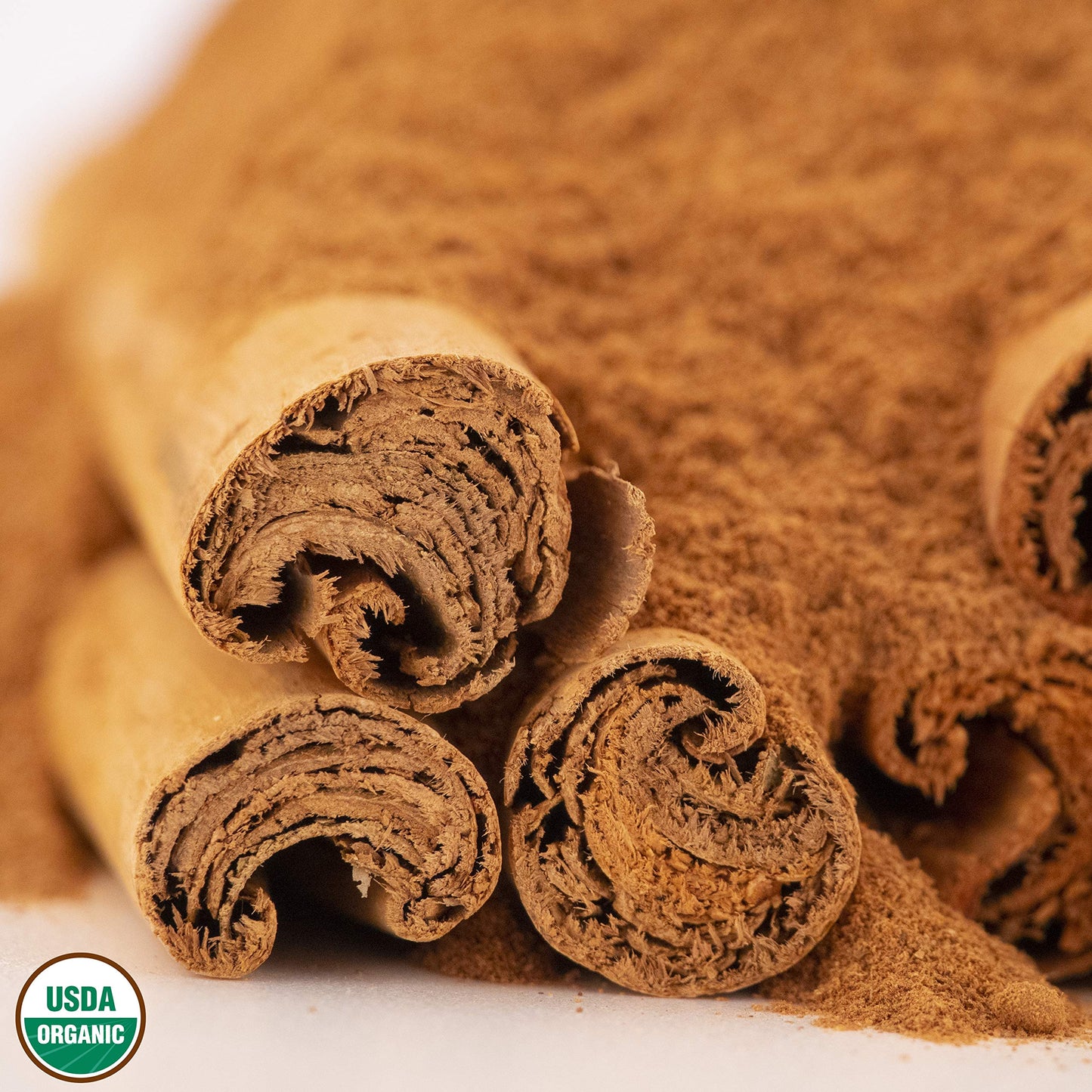 U.S. Wellness Naturals Ceylon Cinnamon Powder 100% Organic Gluten Free Non-GMO 1LB