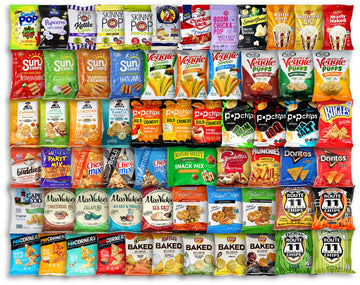 Mix Chip, Popcorn, And Snack Mix Variety Pack | Mix Chips, Popcorn, And Snack Mix Assorted Packs | 35 Packs Variety | Individual