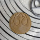 Premium Star Wars Exclusive Rebel Alliance Logo Cookie Cutter Mold 2.5-Inch-Scale Produced By 3D Kitchen Art