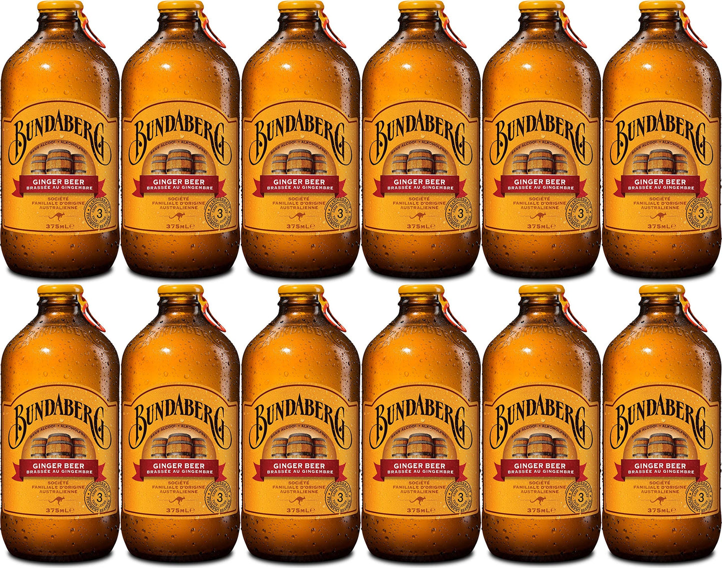 Bundaberg - Ginger Soda - Multipack of 12 - 375ml