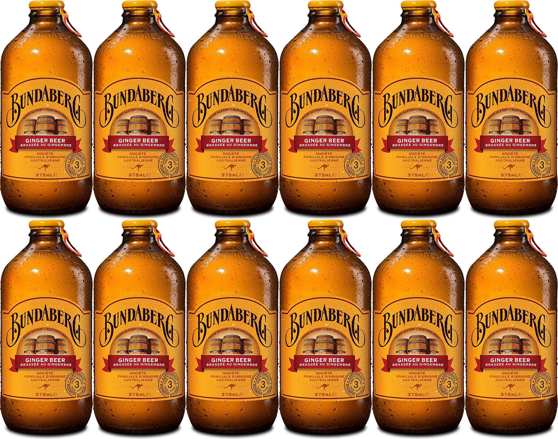 Bundaberg - Ginger Soda - Multipack of 12 - 375ml