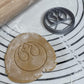 Premium Star Wars Exclusive Rebel Alliance Logo Cookie Cutter Mold 2.5-Inch-Scale Produced By 3D Kitchen Art