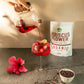 20 Leaves Hibiscus Flower Loose Leaf Tea - Organic Herbal Tisane - Caffeine Free - 16oz Resealable Bag