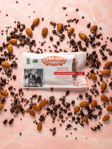 NANA JOES GRANOLA Almond Butter Coffee Cacao Nibs Gluten-Free Vegan 12 Pack