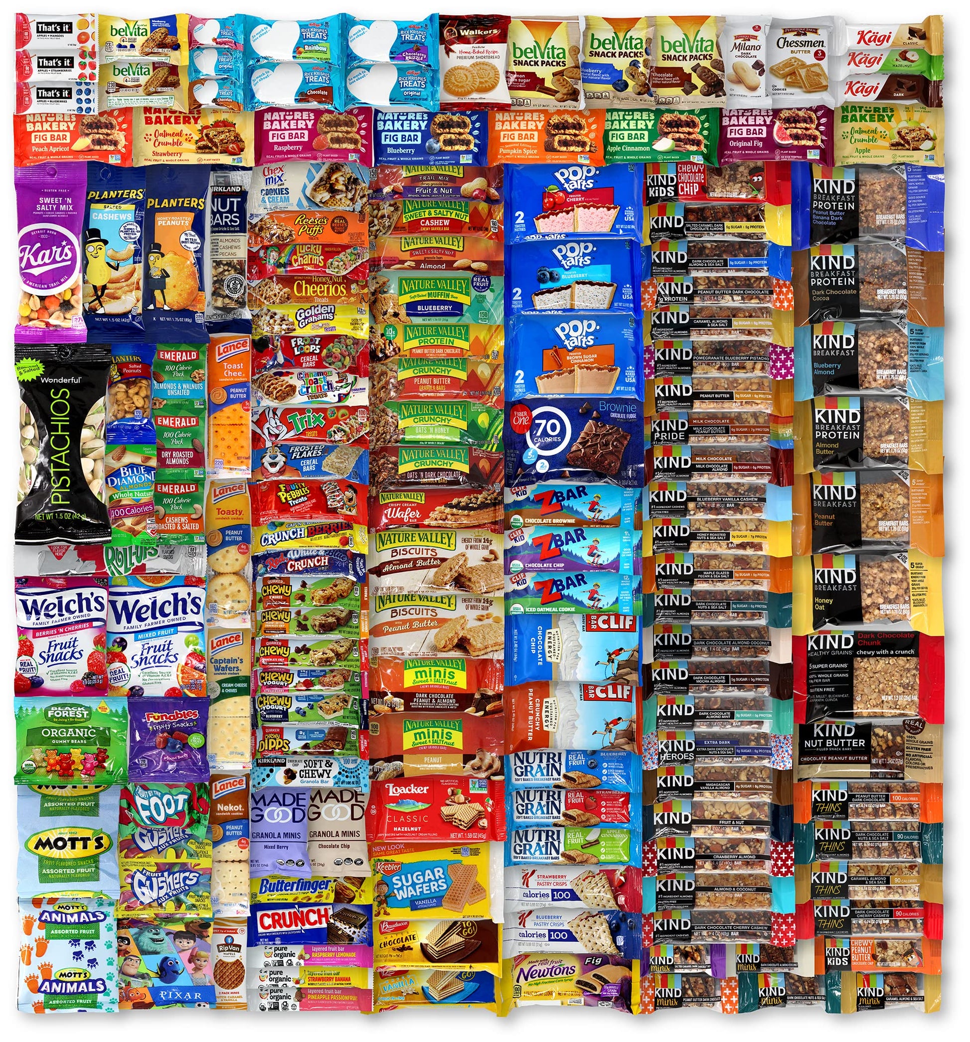 Niro Assortment | Ultimate Snack Boxes | Bar Variety Pack | Snack Box for mature-themeds | Snacks Care Package | 30 Count Variety Pack