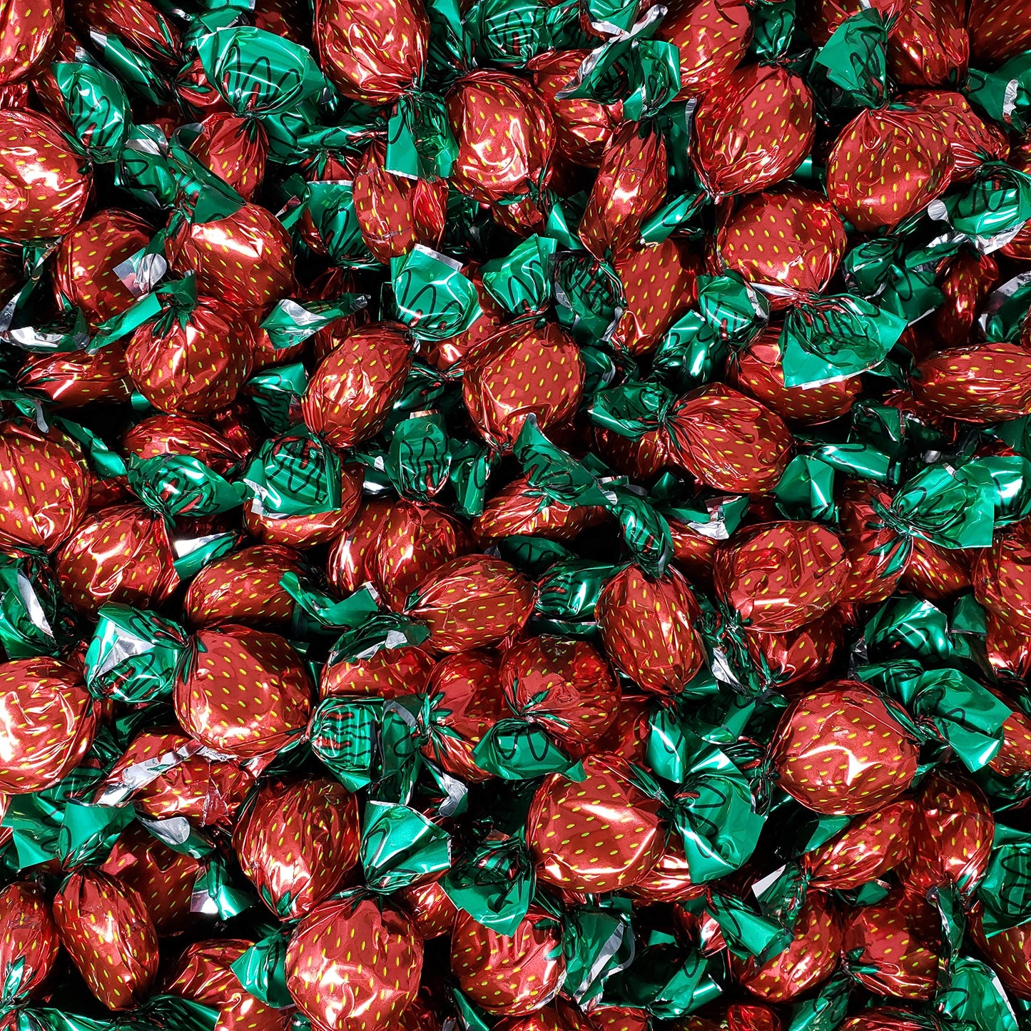 Candy Retailer Strawberry Filled Bon Bons Hard Candy 1 Lb