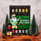 Smokehouse By Thoughtfully Holiday Ultimate Grilling Spice Seasoning Gift Set,Flavors Include Chili Garlic, Rosemary And Herb, Lime Chipotle And More, Christmas Wrap, Set Of 20